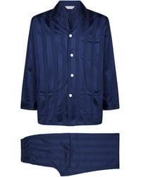 Derek Rose - Lingfield Stripe Pyjama Set - Lyst