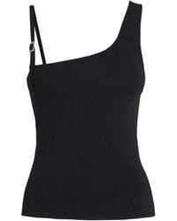 Sandro - Knitted Asymmetric Tank Top - Lyst