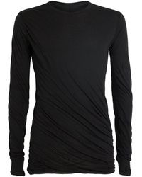 Rick Owens - Double-layered Long-sleeved T-shirt - Lyst