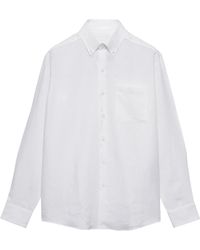 Prada - Linen Shirt - Lyst