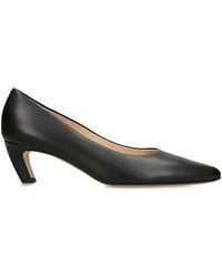 Gabriela Hearst - Leather Peggy Heeled Pumps 50 - Lyst