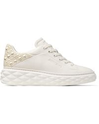 Jimmy Choo - Diamond Maxi Low-Top Sneakers - Lyst