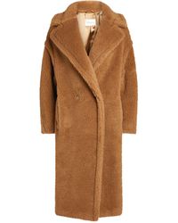 Max Mara Teddy Bear Icon Coat - Natural