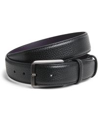 Elliot Rhodes - Grained Leather Belt - Lyst