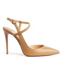 Christian Louboutin - Jenlove Leather Pumps 100 - Lyst