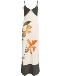 SIR. - Silk Floral Constance Maxi Dress - Lyst