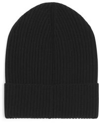 Dolce & Gabbana - Wool-Cashmere Rib Beanie - Lyst