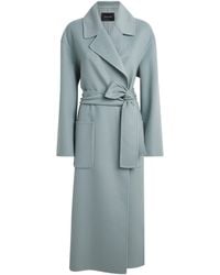 Fabiana Filippi - Wool Embellished Belted Coat - Lyst
