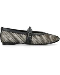 Steve Madden - Crystal-Embellished Mesh Rejoice-Mr Flats - Lyst