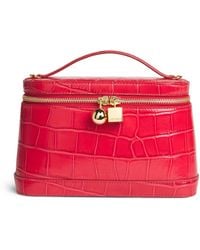 Jacquemus - Leather Croc-Embossed Le Petit Vanity Bag Top-Handle Bag - Lyst