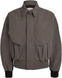 Dries Van Noten - Water-Repellent Hybrid Bomber Jacket - Lyst