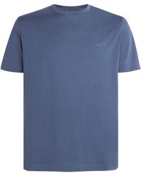 Colombo - Silk-Cotton T-Shirt - Lyst