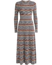 Veronica Beard - Knitted Nami Midi Dress - Lyst