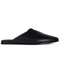 Givenchy - Nappa Leather Label Mules - Lyst