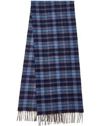 Harrods - Cashmere Tartan Scarf - Lyst