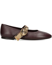Burberry - Leather Robin Ballet Flats - Lyst