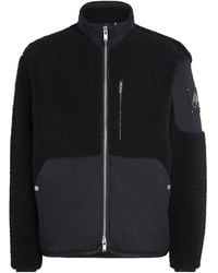 Moose Knuckles - Fleece-Trim Jacket - Lyst