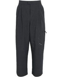 About Blank - Technical Pleated Trousers - Lyst