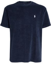 Polo Ralph Lauren - Terry Towelling Logo T-shirt - Lyst