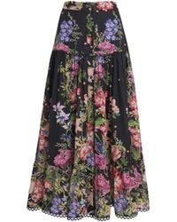 Charo Ruiz - Floral Ann Maxi Skirt - Lyst