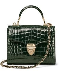 Aspinal of London - Mini Leather Mayfair Top-Handle Bag - Lyst
