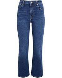 FRAME - The Reboot Crop Bootcut Jeans - Lyst