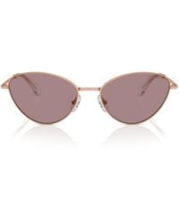 Swarovski - Metal Sk7014 Sunglasses - Lyst