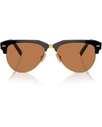 Miu Miu - Mu 09Zs Blk Shn Brn - Lyst