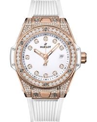 Hublot - King And Pavé Diamond Big Bang One Click Watch - Lyst