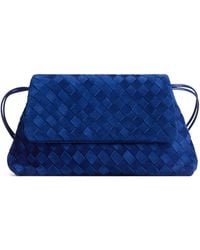 Bottega Veneta - Suede Dustbag Giorno Shoulder Bag - Lyst