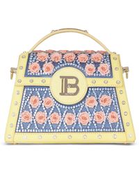 Balmain - Embellished B-buzz Dynasty Top-handle Bag - Lyst
