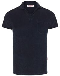 Orlebar Brown - Organic Terry Cotton Polo Shirt - Lyst