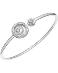 Chopard - Small And Diamond Happy Spirit Bangle - Lyst