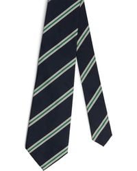 dunhill - Silk Grenadine Stripe Tie - Lyst