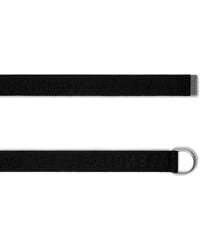 Balenciaga - D-Ring Logo-Jacquard Belt - Lyst