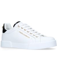 dolce and gabbana sneakers white