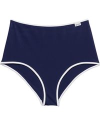 Prada - High-Rise Bikini Bottoms - Lyst