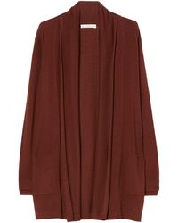 Marina Rinaldi - Wool-Silk Waterfall Cardigan - Lyst