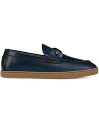 Christian Louboutin - Chambeliboat Leather Boat Shoes - Lyst