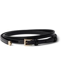 Prada - Calfskin Belt - Lyst