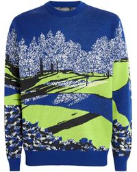 J.Lindeberg - Merino Wool Alexander Jacquard Sweater - Lyst