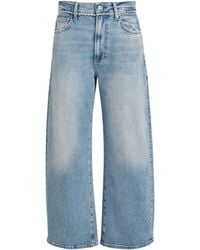 PAIGE - Arellia High-Rise Barrel-Leg Jeans - Lyst
