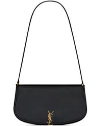 Saint Laurent - Mini Leather Voltaire Shoulder Bag - Lyst