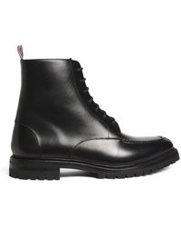 Thom Browne - Leather Commando Boots - Lyst