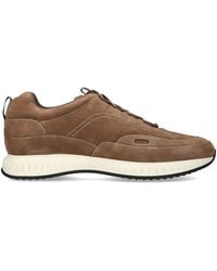 John Lobb - Nubuck Leather Stream Elastic Sneakers - Lyst