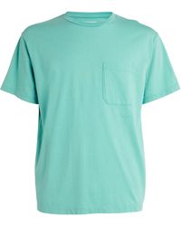 FRAME - Cotton T-shirt - Lyst