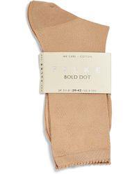 FALKE - Organic Cotton-blend Bold Dot Socks - Lyst