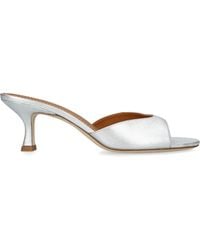 STAUD - Leather Brigitte Heeled Mules 60 - Lyst