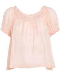 Doen - Organic Cotton Frederica Blouse - Lyst