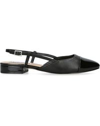 Steve Madden - Leather Belinda Slingback Flats - Lyst